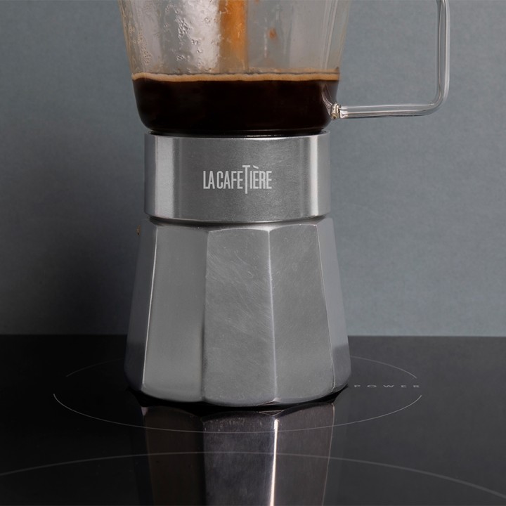 La Cafetière Verona 6 Kop. Espressokande Stål