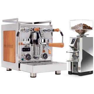Profitec Pro 600 Devils Edition Egetræ Espressomaskine Inkl. Eureka Mignon Libra Espressokværn