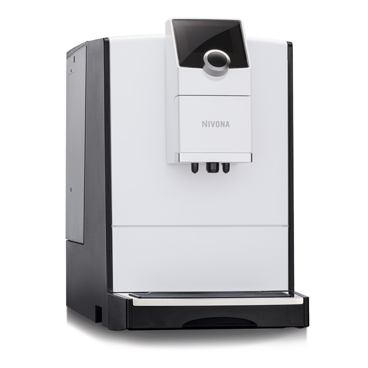 Nivona NICR 796 Hvid Espressomaskine Inkl. Mælkebeholder & 8x400g Rigtig Kaffe Organic