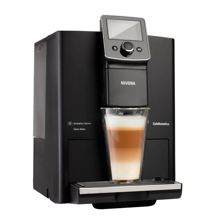 Nivona NICR 820 Espressomaskine Inkl. Mælkebeholder & 7x400g Rigtig Kaffe Organic