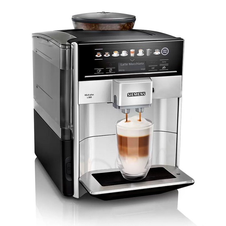 Siemens TE653M11RW EQ6 s300 Espressomaskine Inkl. 8x400g Rigtig Kaffe Organic