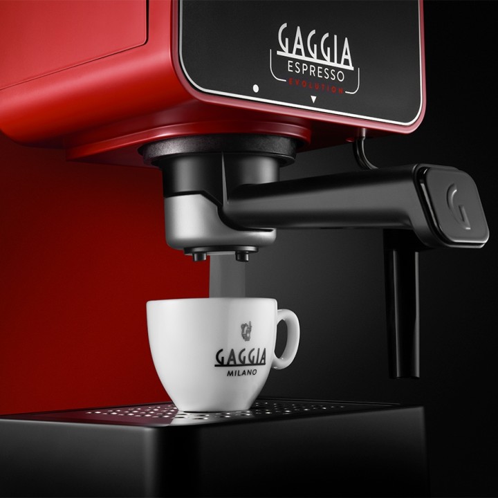 Gaggia Espresso Evolution Rød Espressomaskine