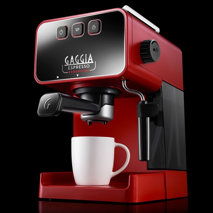 Gaggia Espresso Evolution Rød Espressomaskine