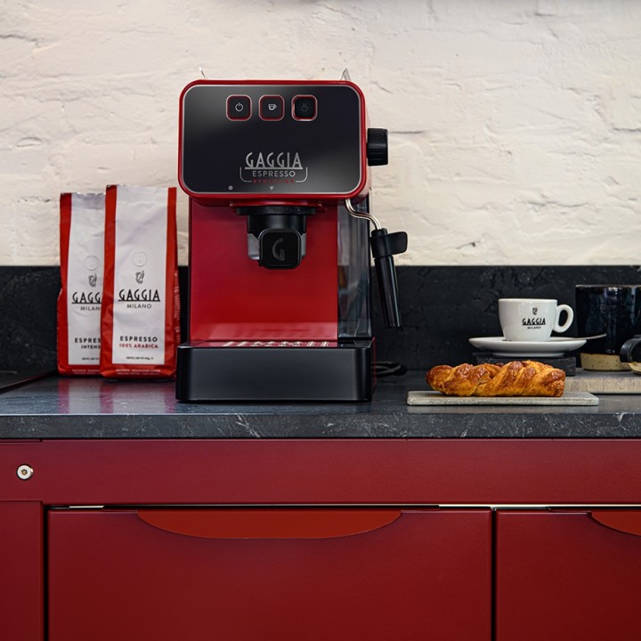 Gaggia Espresso Evolution Rød Espressomaskine