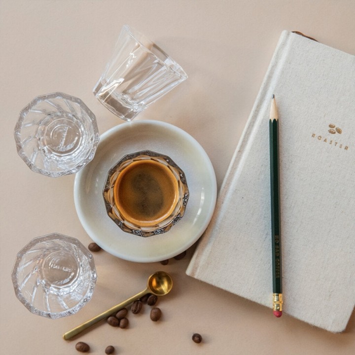 Loveramics Twisted Espresso Glas 7 cl 1 Stk Klar