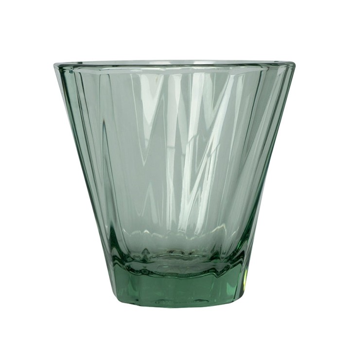 Loveramics Twisted Cappuccino Glas 18 cl 1 Stk Grøn