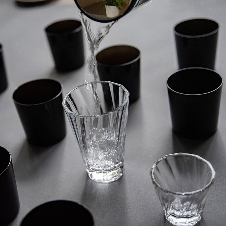 Loveramics Twisted Latte Glas 36 cl 1 Stk Klar