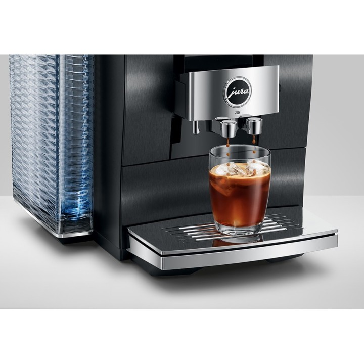 Jura Z10 (EA) Signatur Line Aluminium Dark Inox Espressomaskine Inkl. Pleje & 3kg Kaffe