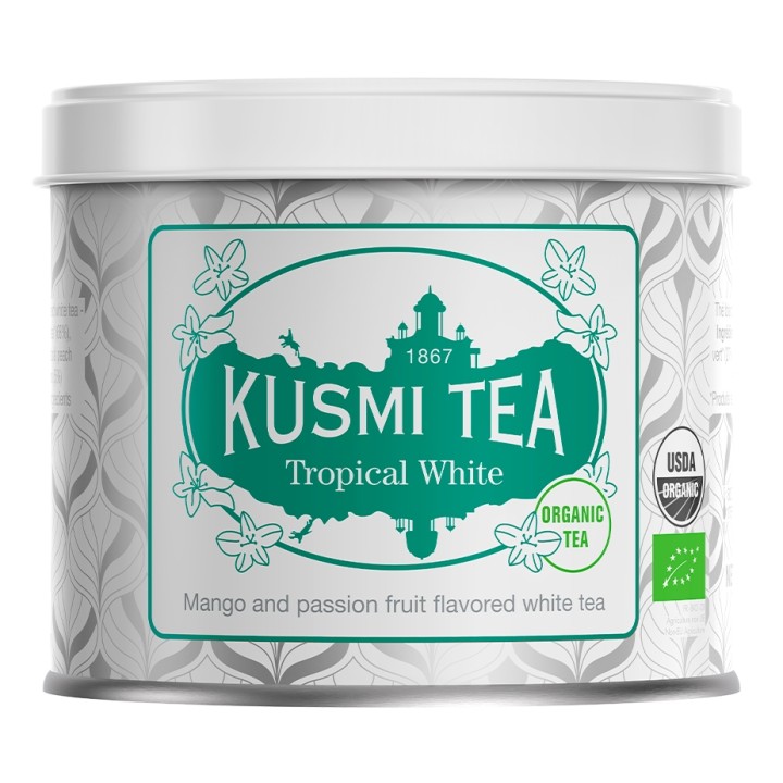 Kusmi Te Tropical White Økologisk 90g Kusmi Te Tropical White Økologisk 90g