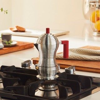 Alessi Pulcina 1 Kop. Espressokande Rød