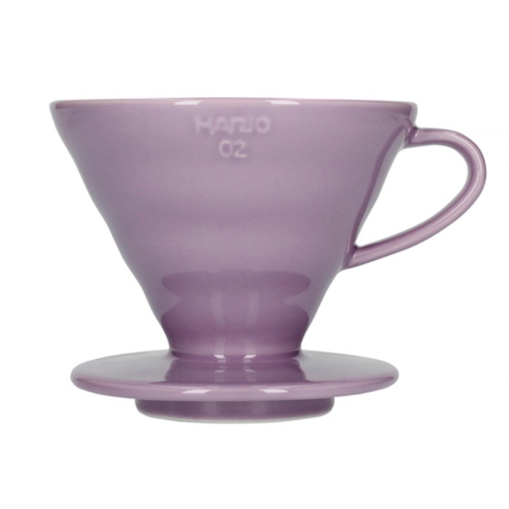 Hario V60-02 Keramik Dripper Lilla 2 Kop. Hario V60-02 Keramik Dripper Lilla 2 Kop.