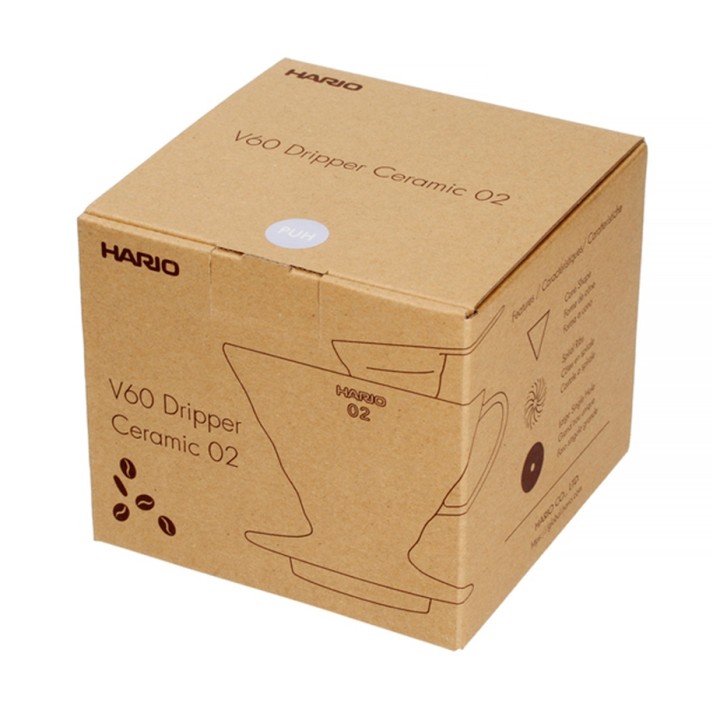 Hario V60-02 Keramik Dripper Lilla 2 Kop. Hario V60-02 Keramik Dripper Lilla 2 Kop.