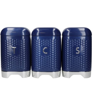 KitchenCraft Lovello Beholdere Navy 3 Stk KitchenCraft Lovello Beholdere Navy 3 Stk