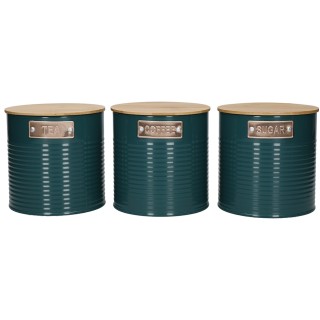 KitchenCraft Beholdere Mørkegrøn 3 Stk