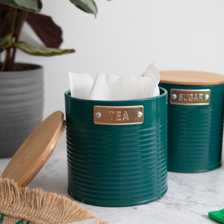 KitchenCraft Beholdere Mørkegrøn 3 Stk KitchenCraft Beholdere Mørkegrøn 3 Stk