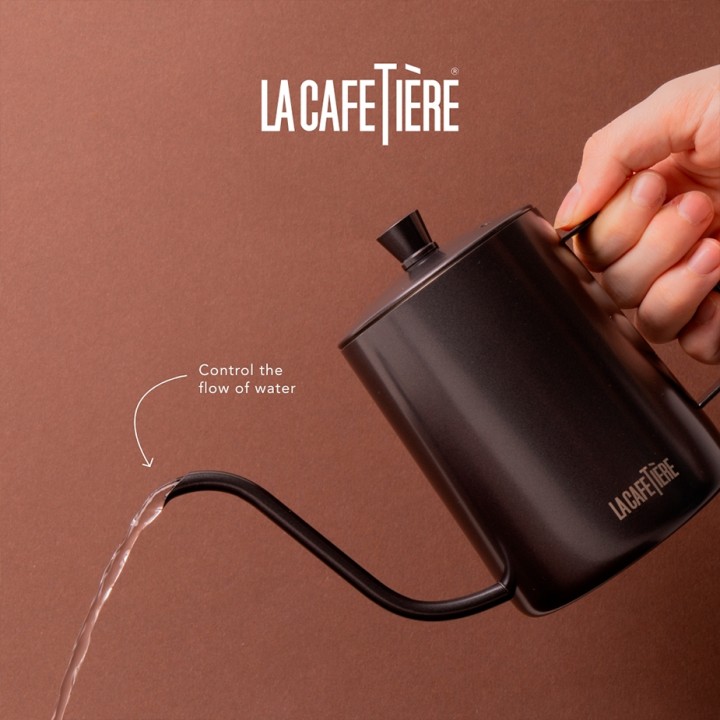 La Cafetière Gooseneck Kedel 0,6 L Sort La Cafetière Gooseneck Kedel 0,6 L Sort