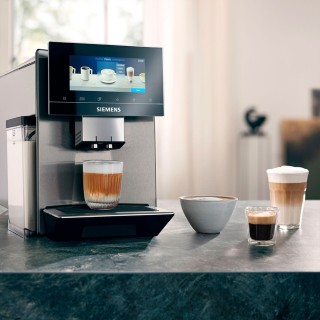 Siemens TQ905R03 EQ900 s500 Espressomaskine Inkl. 6kg Rigtig Kaffe Siemens TQ905R03 EQ900 s500 Espressomaskine Inkl. 6kg Rigtig Kaffe