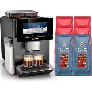 Siemens TQ907R05 EQ900 s700 Espressomaskine Inkl. 6kg Rigtig Kaffe Siemens TQ907R05 EQ900 s700 Espressomaskine Inkl. 6kg Rigtig Kaffe