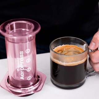 AeroPress Clear Pink Rejsebrygger AeroPress Clear Pink Rejsebrygger