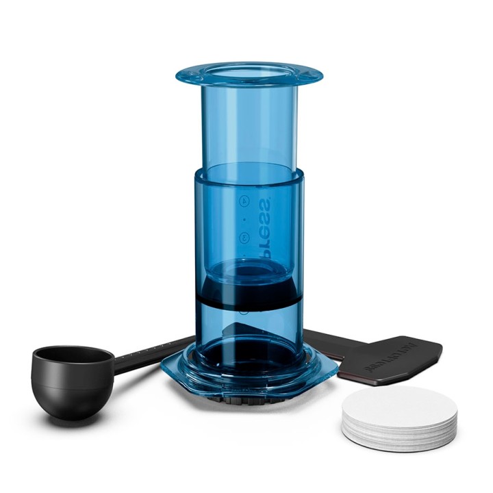 AeroPress Clear Blå Rejsebrygger AeroPress Clear Blå Rejsebrygger