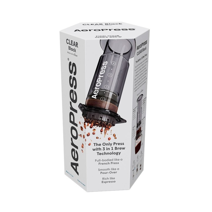AeroPress Clear Sort Rejsebrygger AeroPress Clear Sort Rejsebrygger