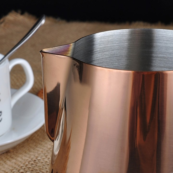 Barista Space Rosa Guld Mælkekande 0,6L Barista Space Rosa Guld Mælkekande 0,6L