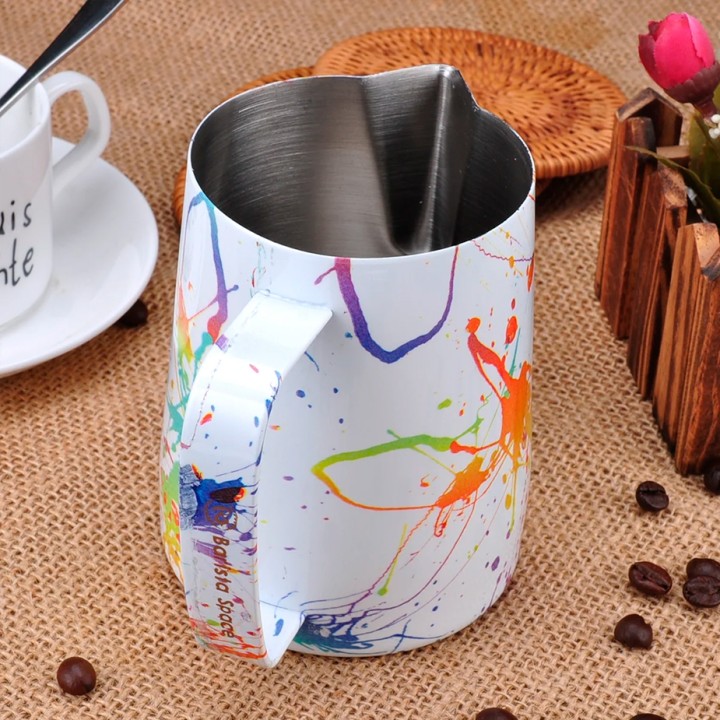 Barista Space Splash Hvid Mælkekande 0,35L Barista Space Splash Hvid Mælkekande 0,35L