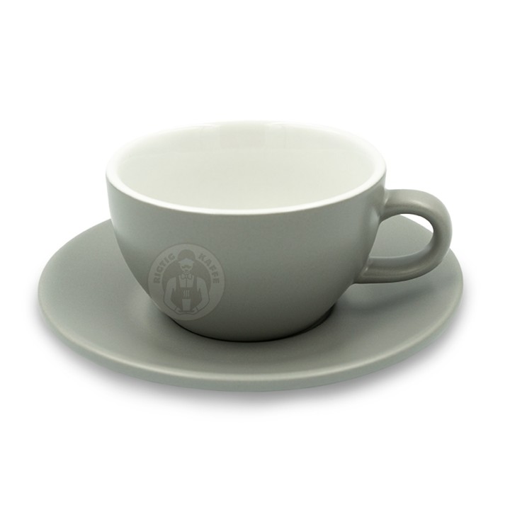 Club House Tulipano Cappuccino m. Underkop Mat Grå 26 cl 6 Stk