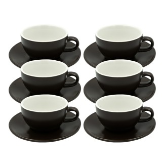 Club House Tulipano Cappuccino m. Underkop Mat Brun 26 cl 6 Stk