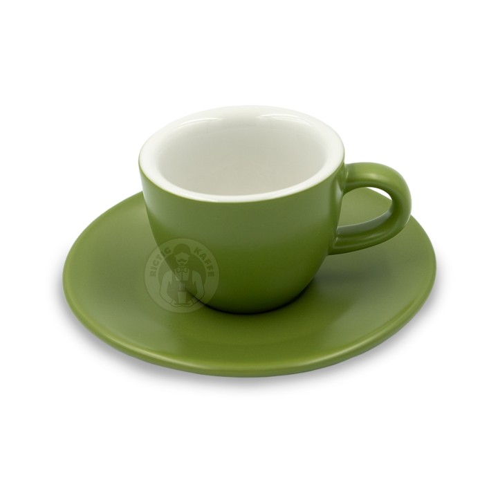 Club House Tulipano Espresso m. Underkop Mat Grøn 7 cl 6 Stk