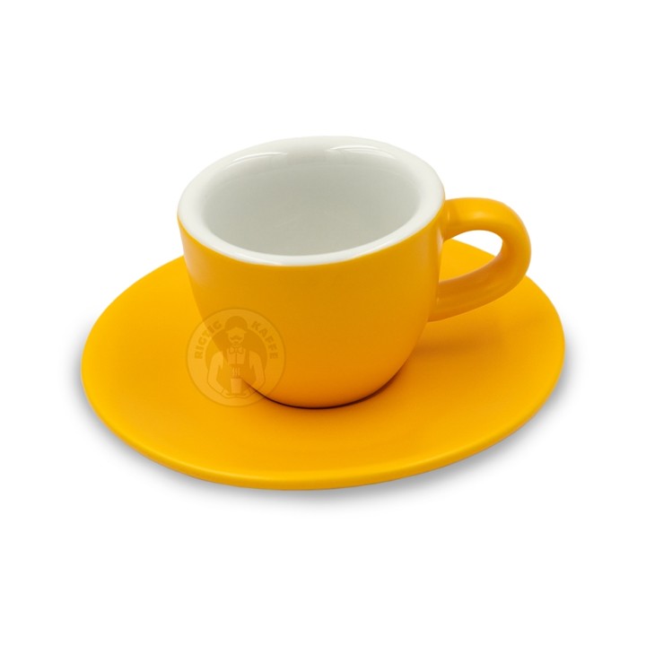 Club House Tulipano Espresso m. Underkop Mat Gul 7 cl 6 Stk
