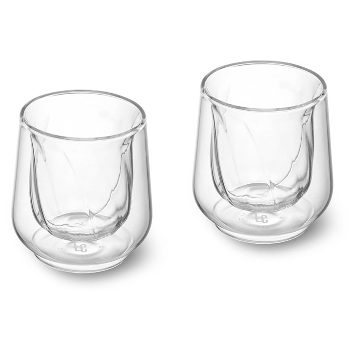 La Cafetière Dobbeltvægget Cortado Glas 13,5 cl 2 Stk