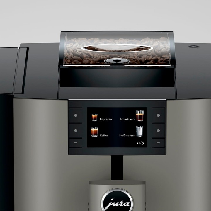 Jura X4 (EA) Dark Inox Espressomaskine Inkl. Startpakke Jura X4 (EA) Dark Inox Espressomaskine Inkl. Startpakke
