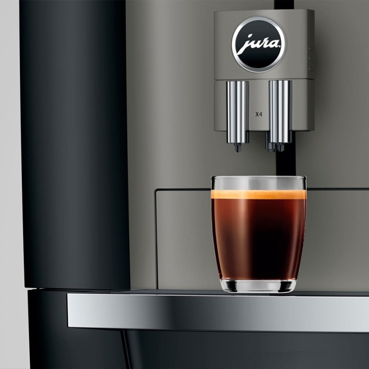 Jura X4 (EA) Dark Inox Espressomaskine Inkl. Startpakke Jura X4 (EA) Dark Inox Espressomaskine Inkl. Startpakke