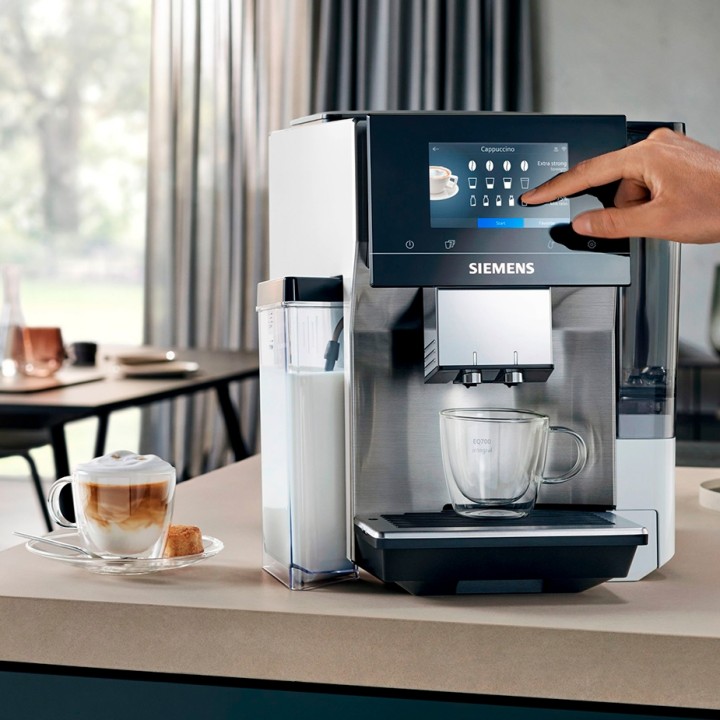 Siemens TQ715R03 EQ700 Inox Espressomaskine