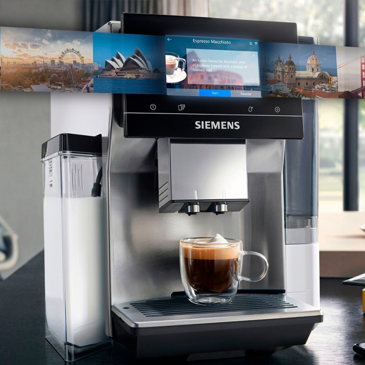 Siemens TQ715R03 EQ700 Inox Espressomaskine