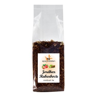 Rooibos Rabarber & Jordbær Te 100g