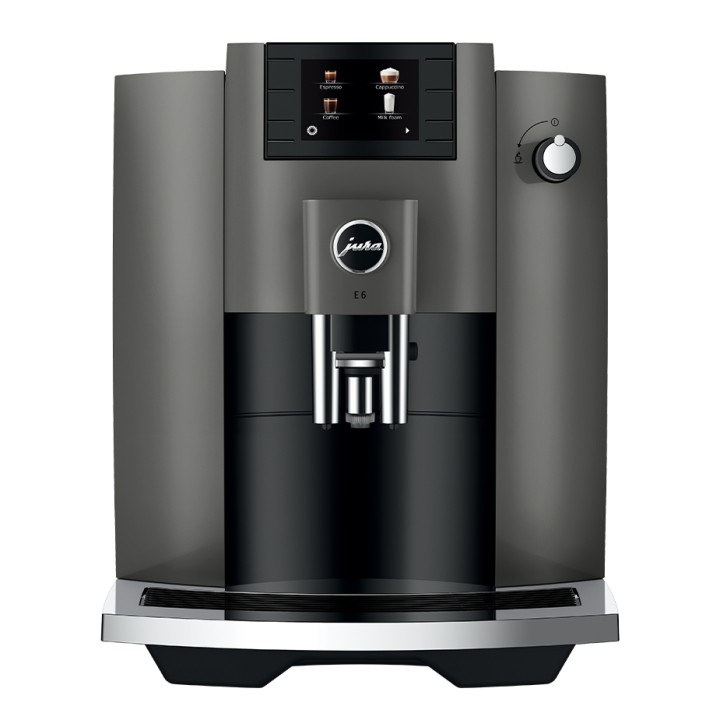 Jura E6 (EC) Dark Inox Espressomaskine Inkl. Pleje & 3kg Kaffe