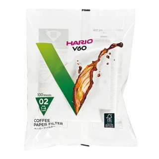 Hario Papir Filtre 2 Kop. 100 Stk