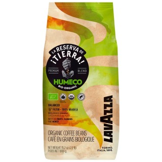 Lavazza La Reserva de Tierra Humeco Økologisk 1kg Hele kaffebønner
