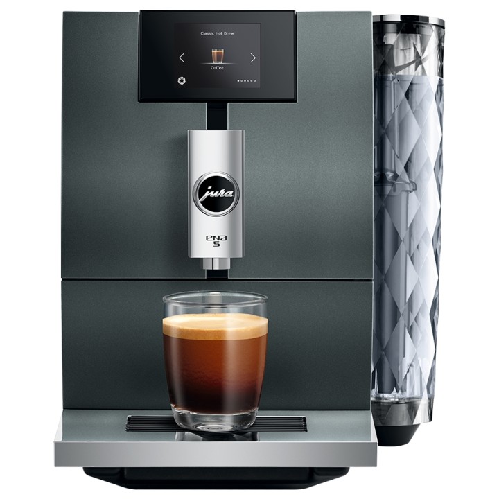 Jura ENA 5 (EA) Night Inox Espressomaskine Inkl. Startpakke (DK sprog) Jura ENA 5 (EA) Night Inox Espressomaskine Inkl. Startpakke (DK sprog)
