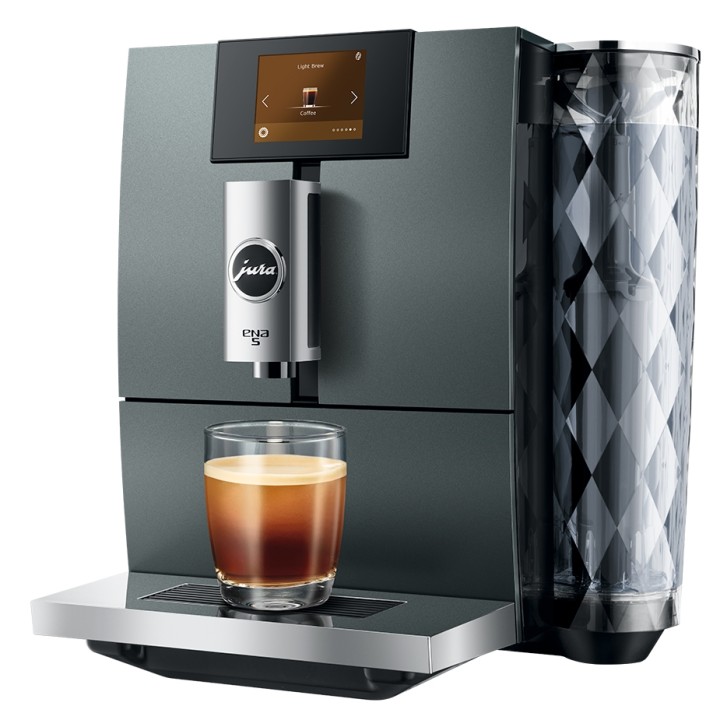 Jura ENA 5 (EA) Night Inox Espressomaskine Inkl. Startpakke (DK sprog) Jura ENA 5 (EA) Night Inox Espressomaskine Inkl. Startpakke (DK sprog)