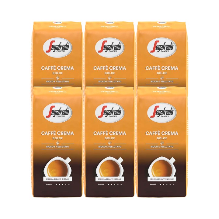 Segafredo Caffé Crema Dolce 6kg Hele kaffebønner