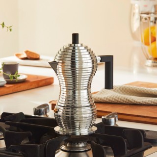 Alessi Pulcina Induktion 3 Kop. Espressokande sort