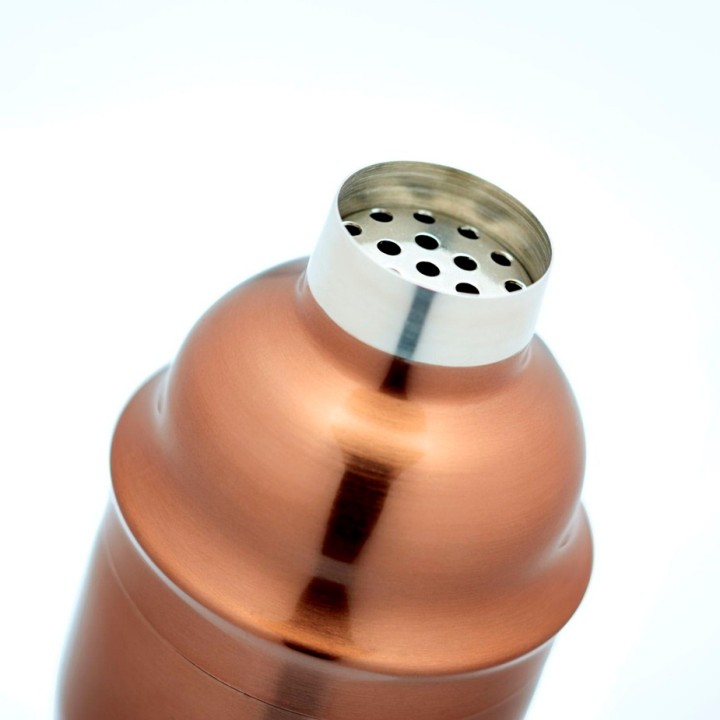 BarCraft Kobber 500ml Cocktail Shaker