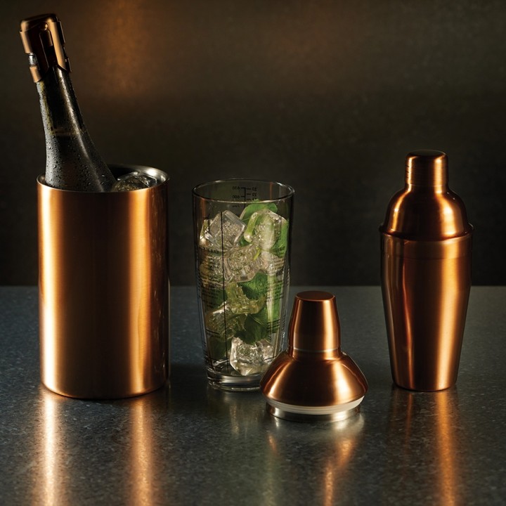 BarCraft Kobber 500ml Cocktail Shaker