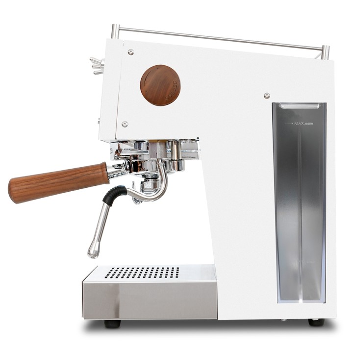 Ascaso Steel Duo PID White Espressomaskine Inkl. Eureka Mignon Libra Chrome/Hvid Espressokværn