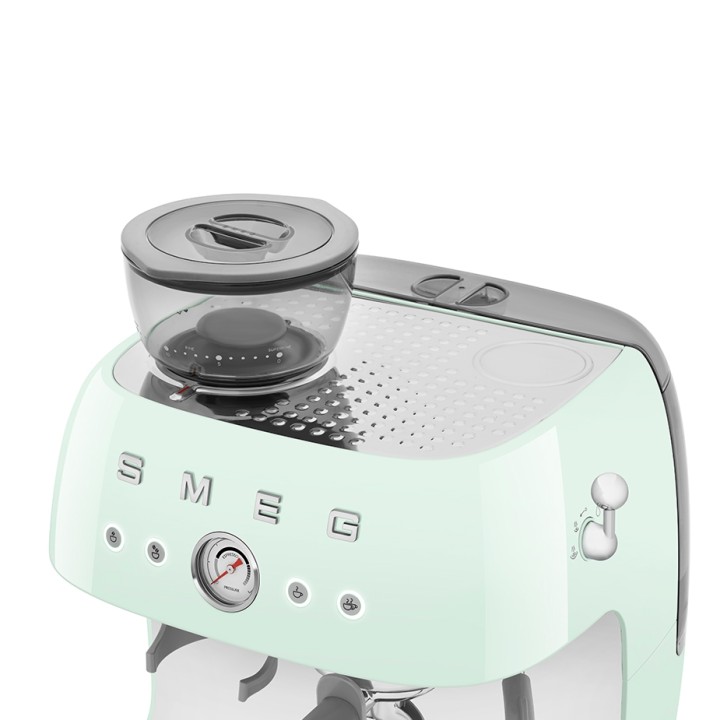Smeg EGF03PGEU Manuel espressomaskine Inkl. Mælkekande & 1,5kg Rigtig Kaffe