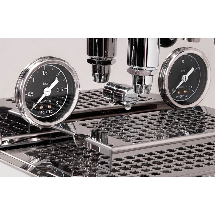 Profitec Drive Espressomaskine Inkl. Eureka Mignon Libra Chrome/Mat Sort Espressokværn