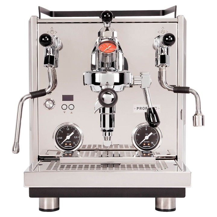 Profitec Drive Espressomaskine Inkl. Eureka Mignon Libra Chrome/Mat Sort Espressokværn
